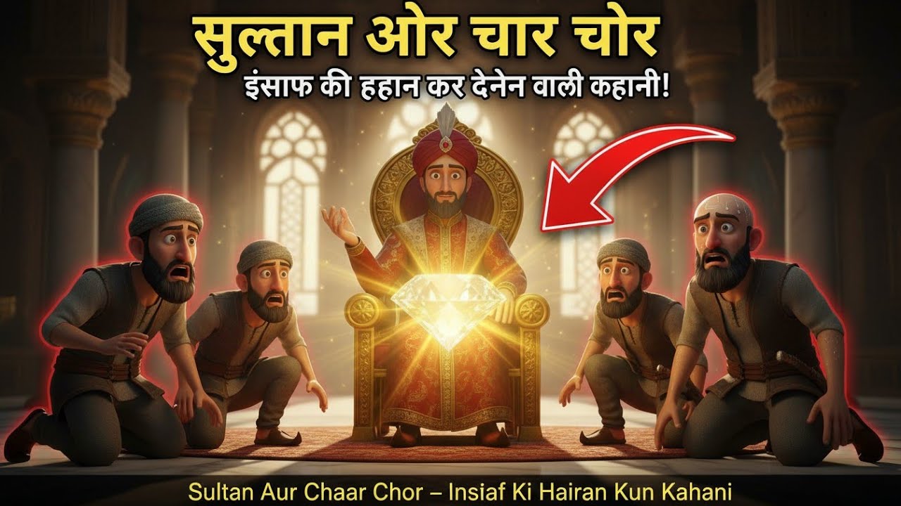Chaar Choron Mein Chhupa Tha Sultan | Heere Ne Khol Diya Raaz | hindi urdu kahani