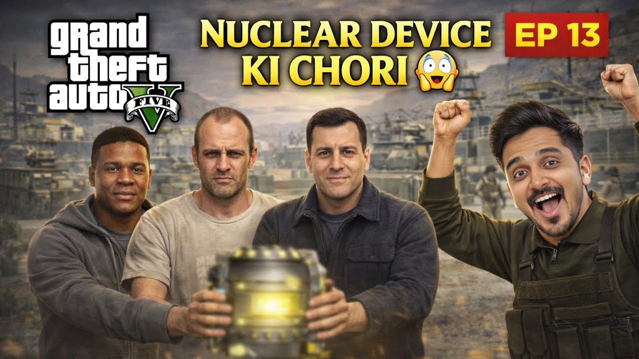 Nuclear Device ki chori 😱 GTA 5 HINDI