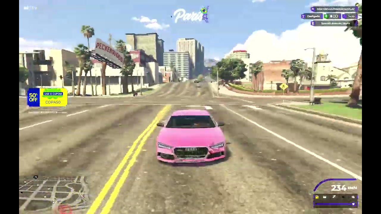 GTA RP FUGA NA  PARIS ROLEPLAY