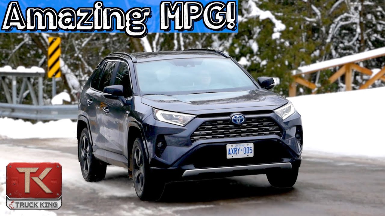 Winter Testing! 2021 Toyota RAV4 Hybrid In-Depth Review + MPG Test