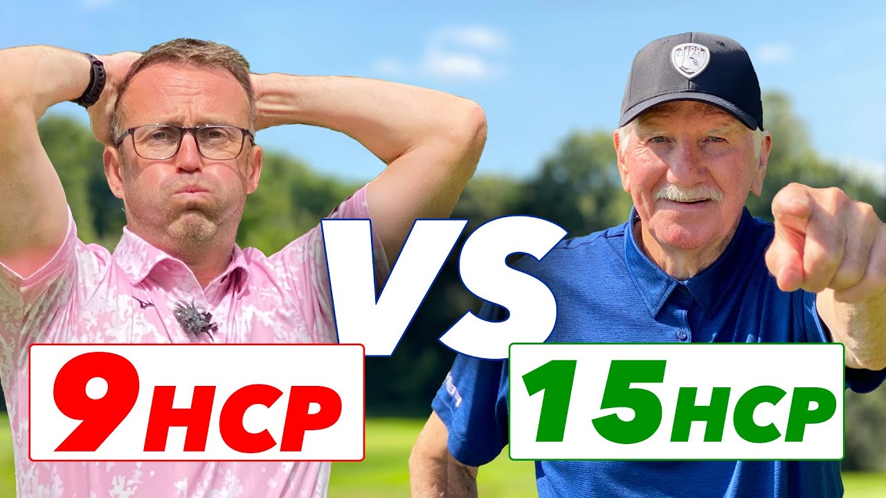 Old man Pat vs golfmates
