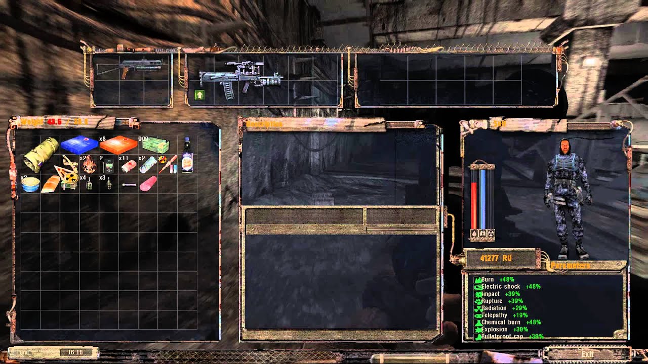 S.T.A.L.K.E.R. Shadow of Chernobyl Mod Pack 2013 - Agroprom Underground Part One