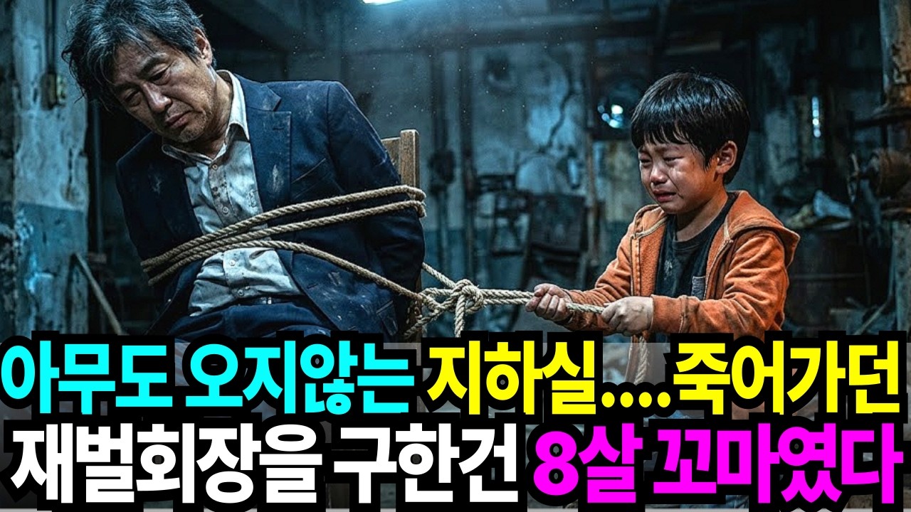 “아무도 오지 않는 지하실… 죽어가던 재벌 회장을 구한 건 8살 아이였다”