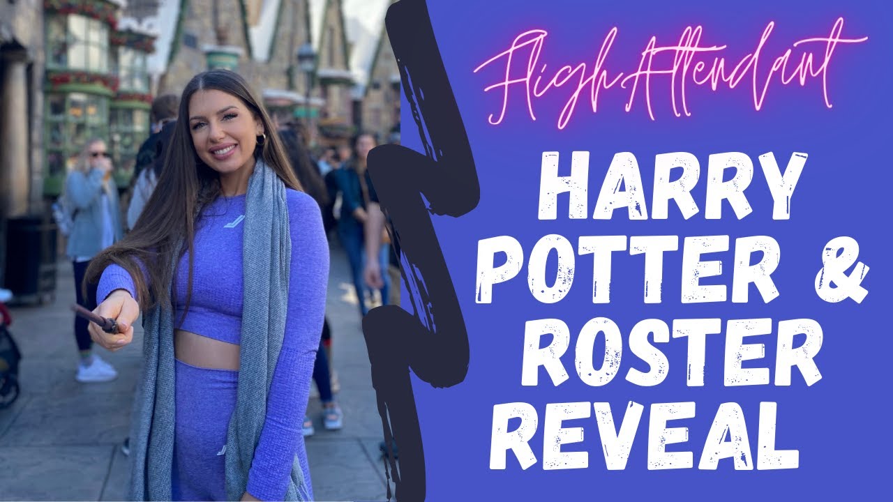 HARRY POTTER, JETLAG & ROSTER REVEAL IN FLORIDA, USA | Emirates Cabin Crew Flight Attendant Vlog