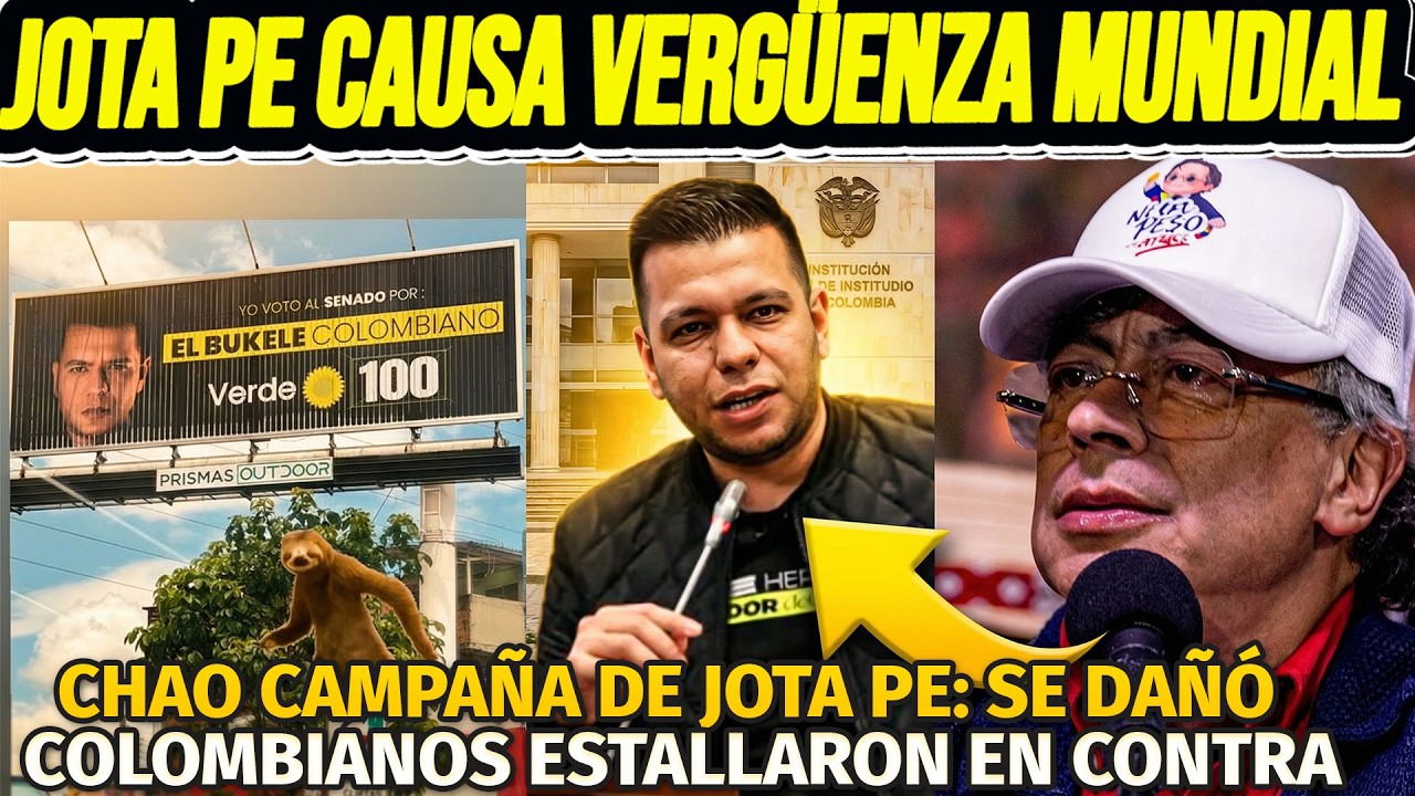 JOTA PE EN NUEVO ESCÁNDALO MUNDIAL: CHAO CAMPAÑA. Sale video que lo HUNDE. Ojo a PETRO Y LO REVELADO