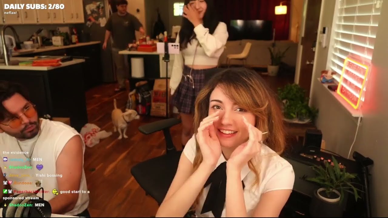 Bonnie 20250711 PIZZA FRIDAY WITH @CYR & @CRAZYJAPANESE ：DDD ! #ad