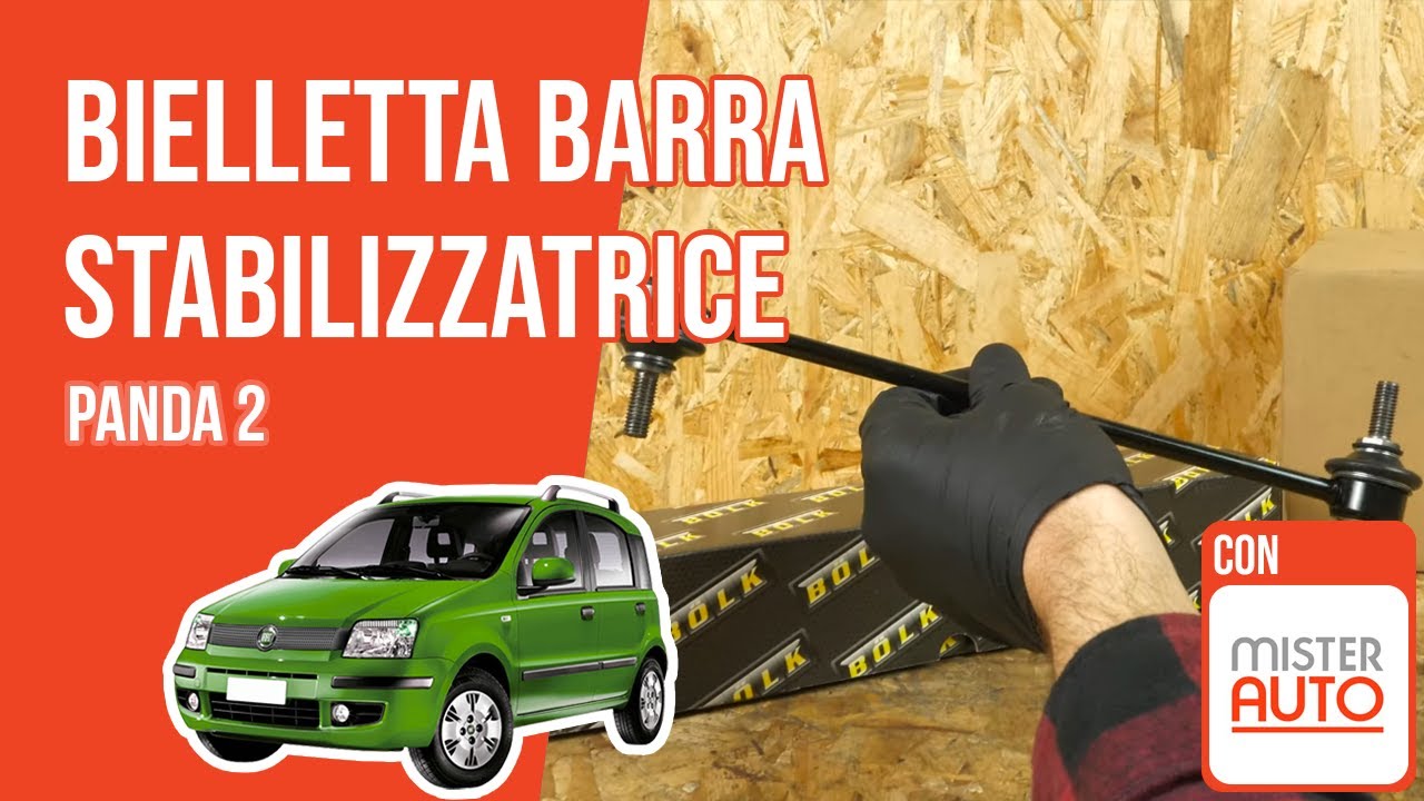 Sostituzione bielletta barra stabilizzatrice Panda 2 🚗
