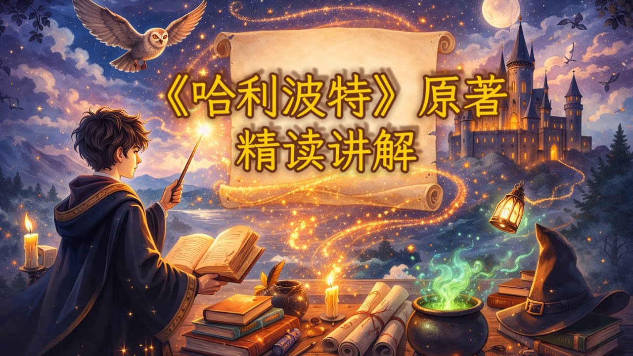 《 哈利波特 》英文原版精读1-3