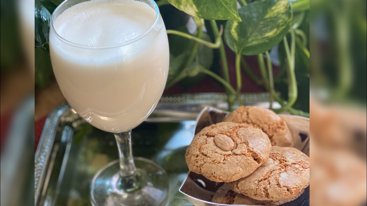 الروزاطة من المطبخ الليبي # عصير اللوز # Libyan Almond Juice