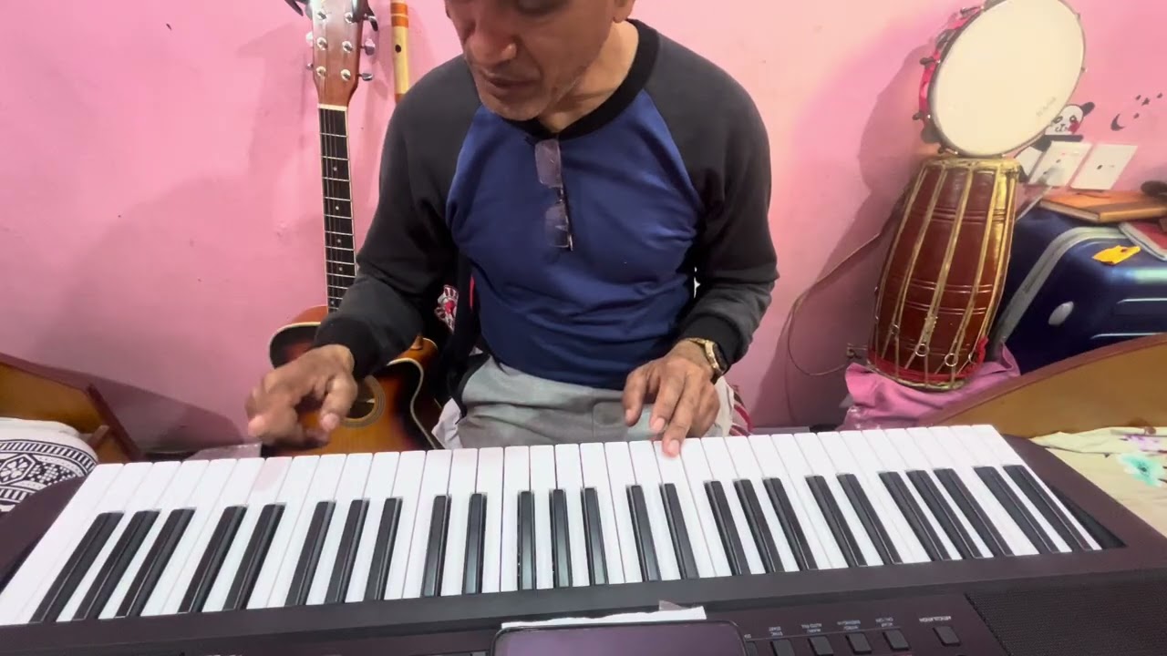 किबोर्डको पहिलो लेशन 