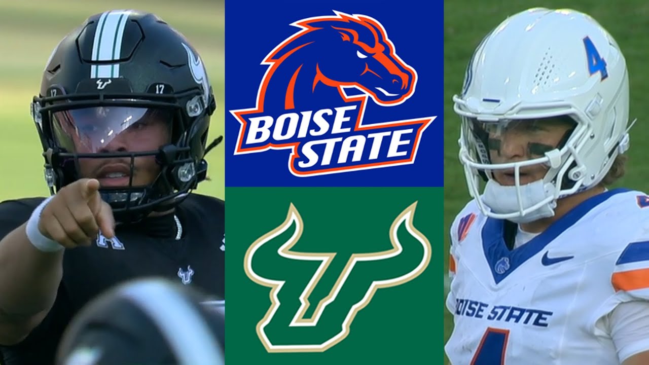 #25 Boise State vs South Florida College Football Full Game Highlights 2025