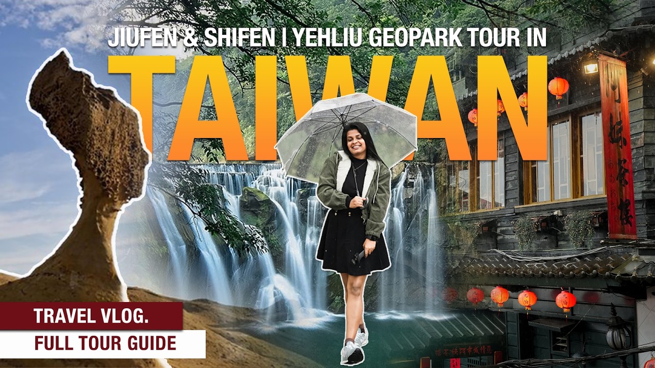 We Flew Sky Lanterns in Taiwan 🇹🇼 | Shifen, Jiufen & Yehliu Geopark Tour From Taipei