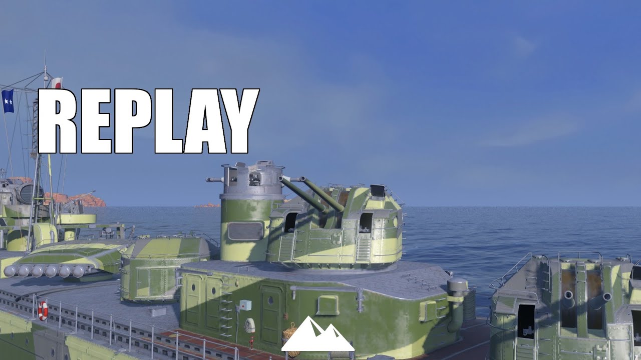 HARUGUMO, die 100mm des Teufels! - World of Warships | [Replay] [Deutsch] [60fps]