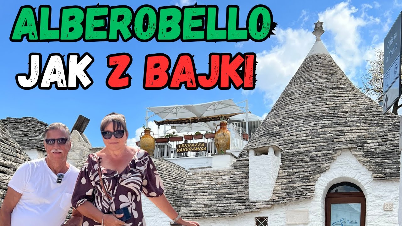 DOMKI TRULLI  -  to  MUSISZ ZOBACZYĆ!!!