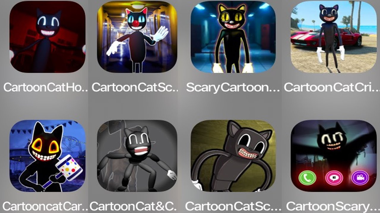 Cartoon Cat Horror,Cartoon Cat Scary,Scary Cartoon,Cartoon Cat Call,...