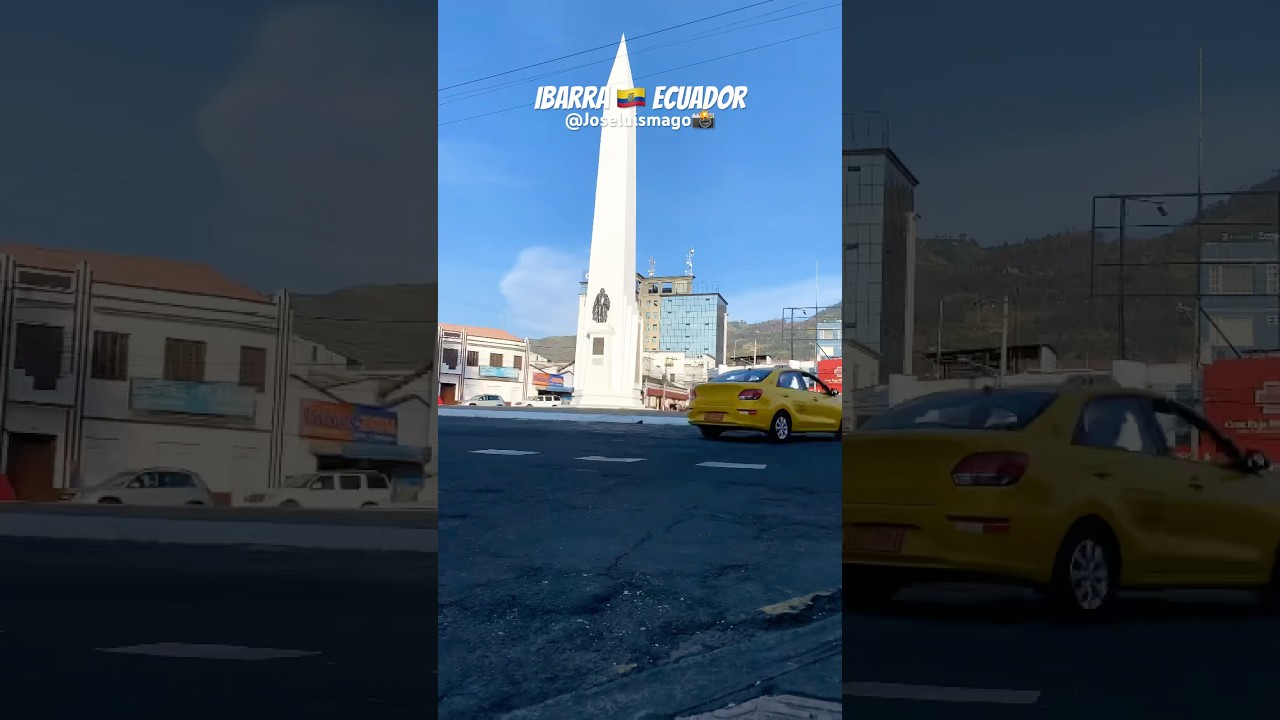 Ibarra 🇪🇨 Ecuador 2024 | Obelisco ✅ #ecuador #travel