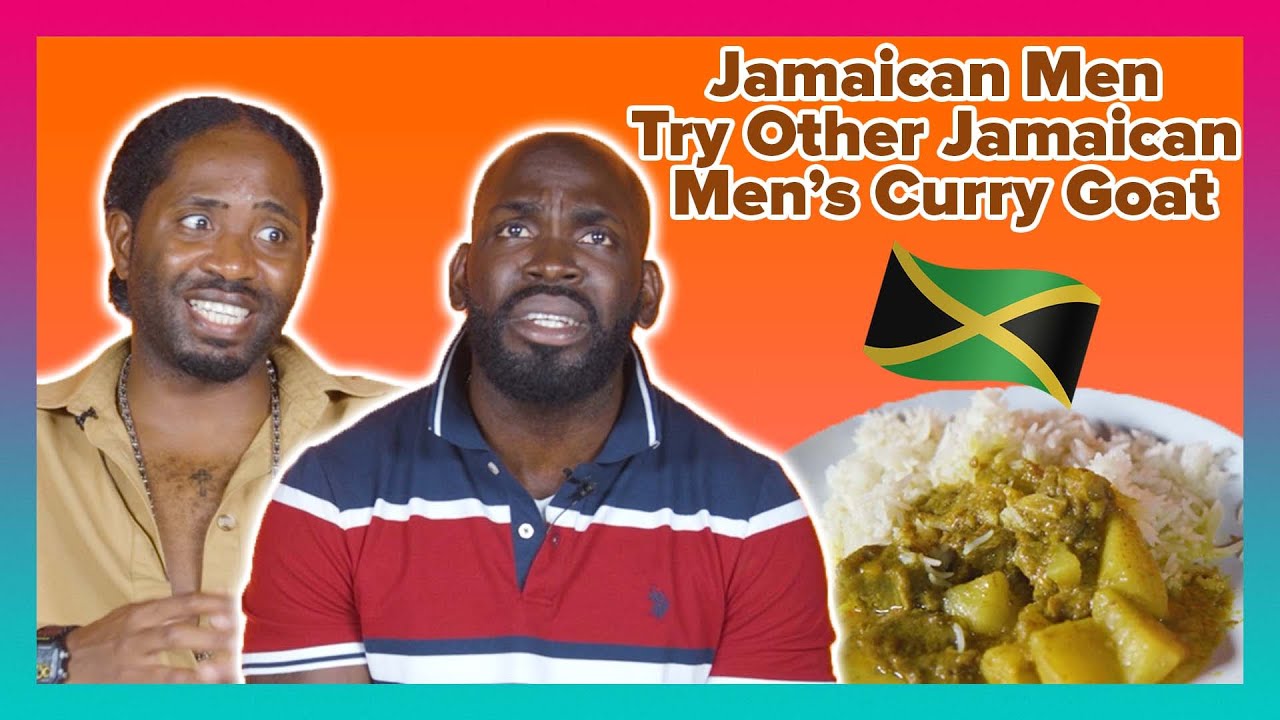 Jamaican Men Try Other Jamaican Mens' Curry Goat