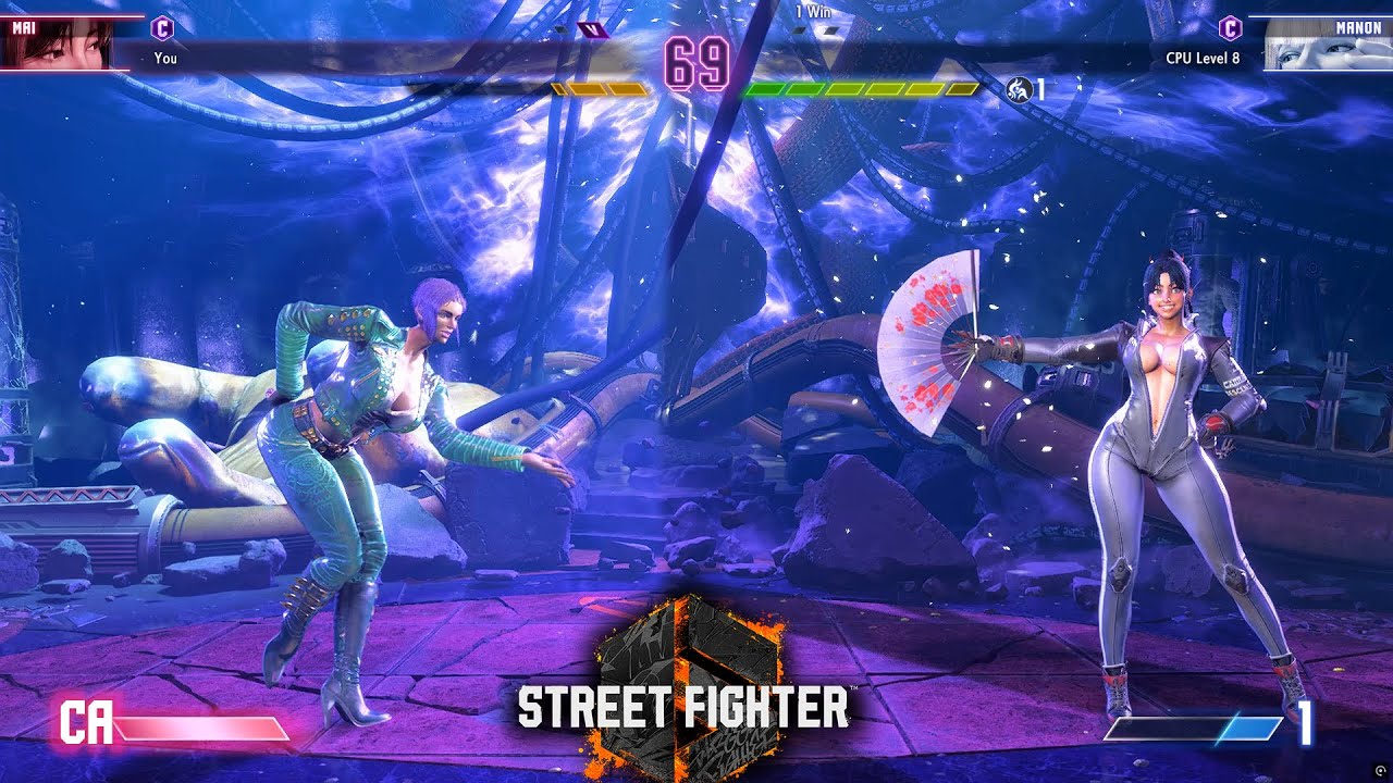 Street Fighter 6 Mai Shiranui vs Manon PC Mod #2