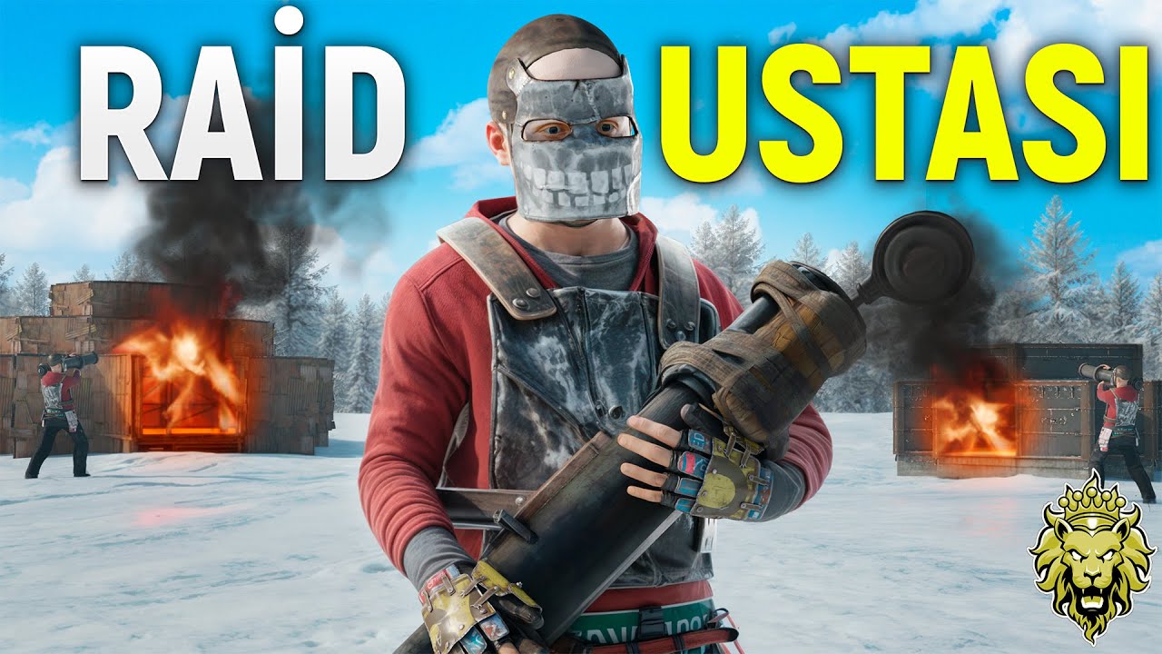 EKİP İLE SUNUCUDAKİ HERKESE EFSANEVİ RAİDLER ATTIK!!! (Rust türkçe) @kriyus