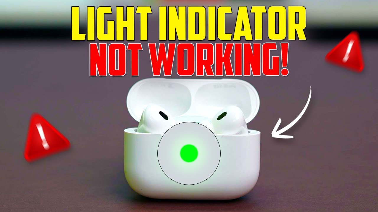 Как исправить неработающий световой индикатор AirPods | Не работает световой индикатор на чехле A...