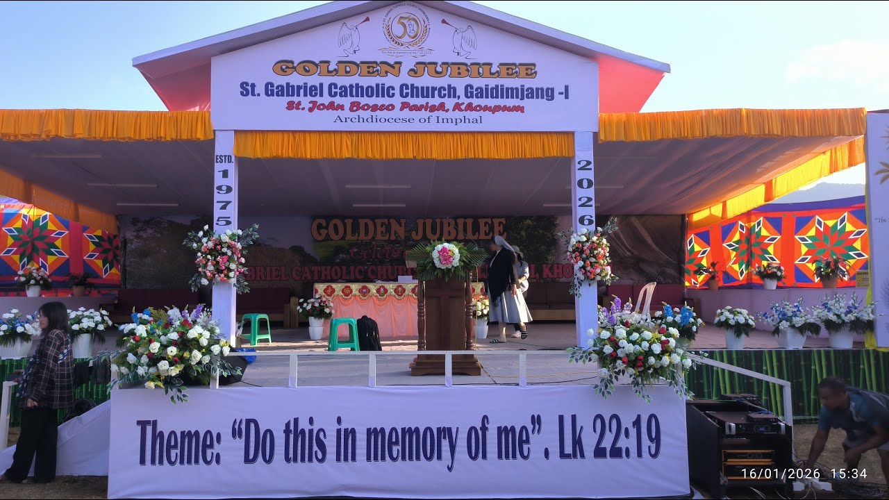NIGHT PROGRAMME DAY-2 | GOLDEN JUBILEE 2026 | ST. GABRIEL CATHOLIC CHURCH, GAIDIMJANG -1