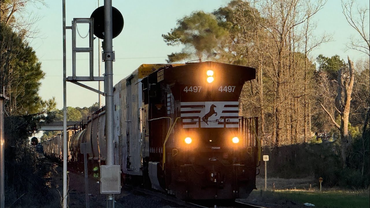 Railfanning Selma NC (12/22/25)