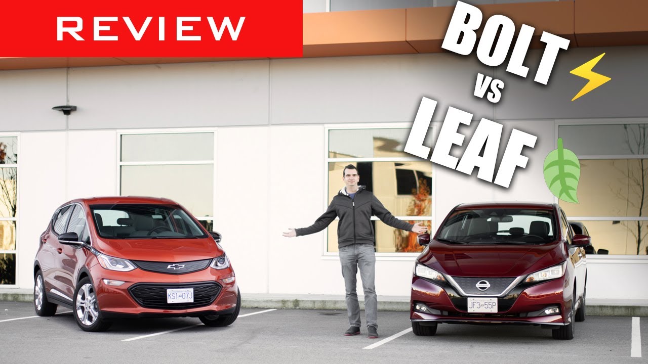 Сравнительный обзор: Chevrolet Bolt EV ⚡ против Nissan Leaf Plus 🍃