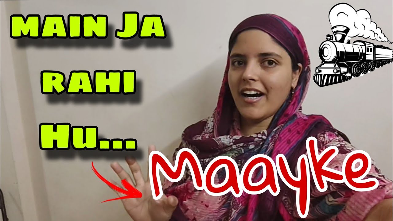 Maayke Jane Ki Khushi😍 | Travel Food For Train | Chicken Pulao Recipe 