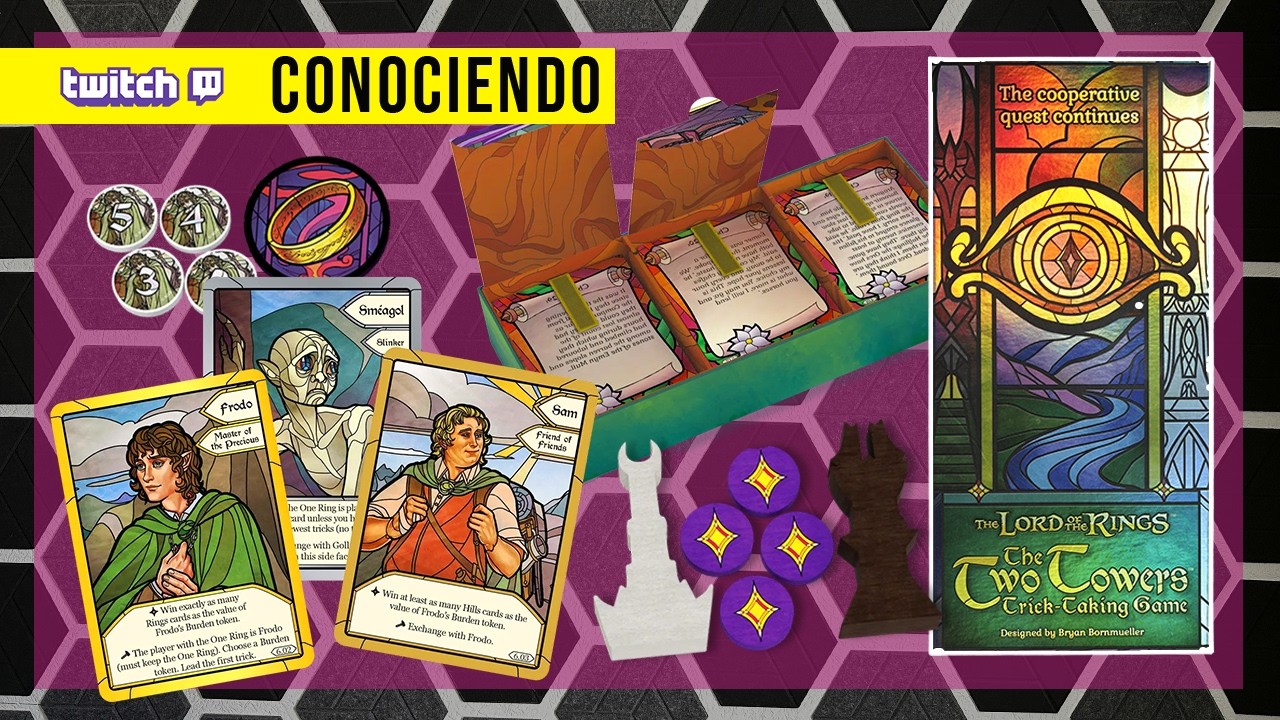 🆕 Conociendo LORD OF THE RINGS JUEGO DE BAZAS ▶︎ Unboxing 🇲🇽 ESPAÑOL LATINO