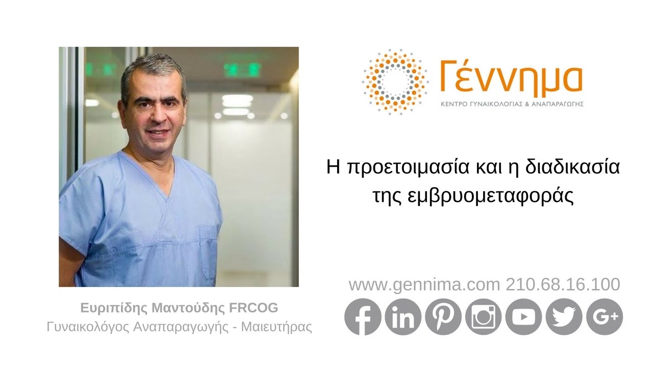 Εμβρυομεταφορά στην εξωσωματική: προετοιμασία και διαδικασία