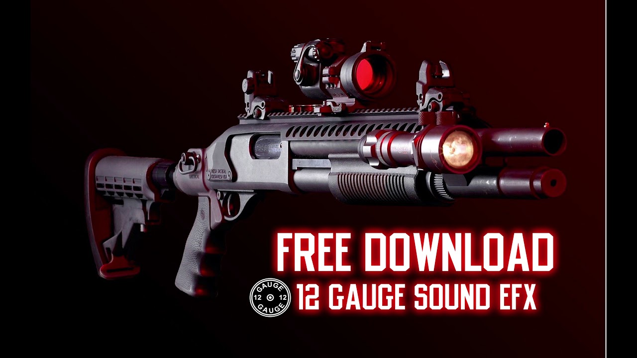 12 gauge shotgun - Sound Effect [FREE]