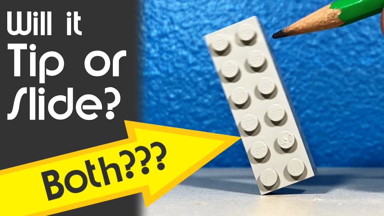 Will This Block Tip, or Slide?  |  Statics For Physicists & Engineers