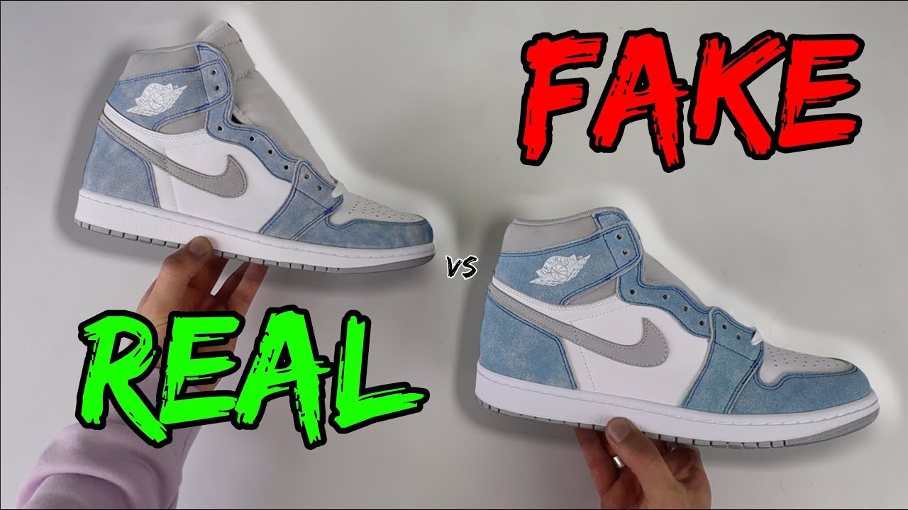 НАСТОЯЩИЕ ИЛИ ПОДДЕЛЬНЫЕ! СРАВНЕНИЕ NIKE AIR JORDAN 1 HYPER ROYAL!