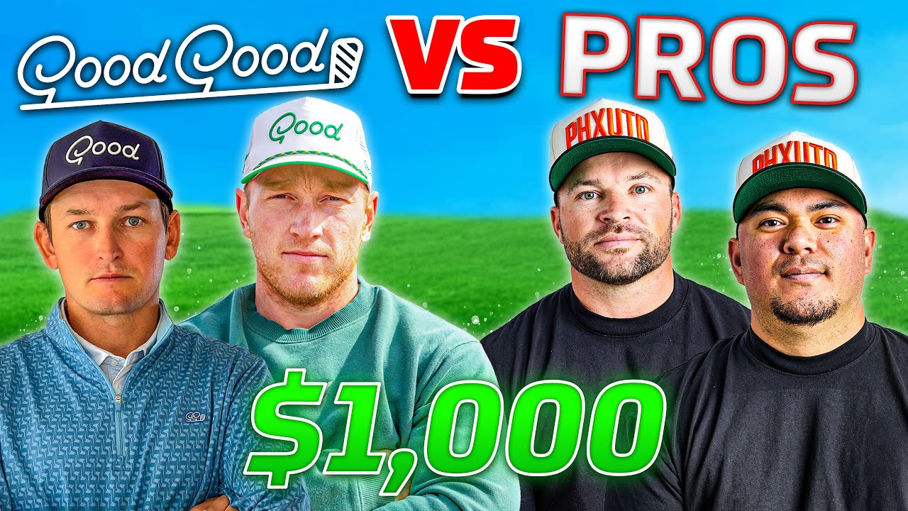 We Challenged 2 Pros to a $1,000 Golf Match..