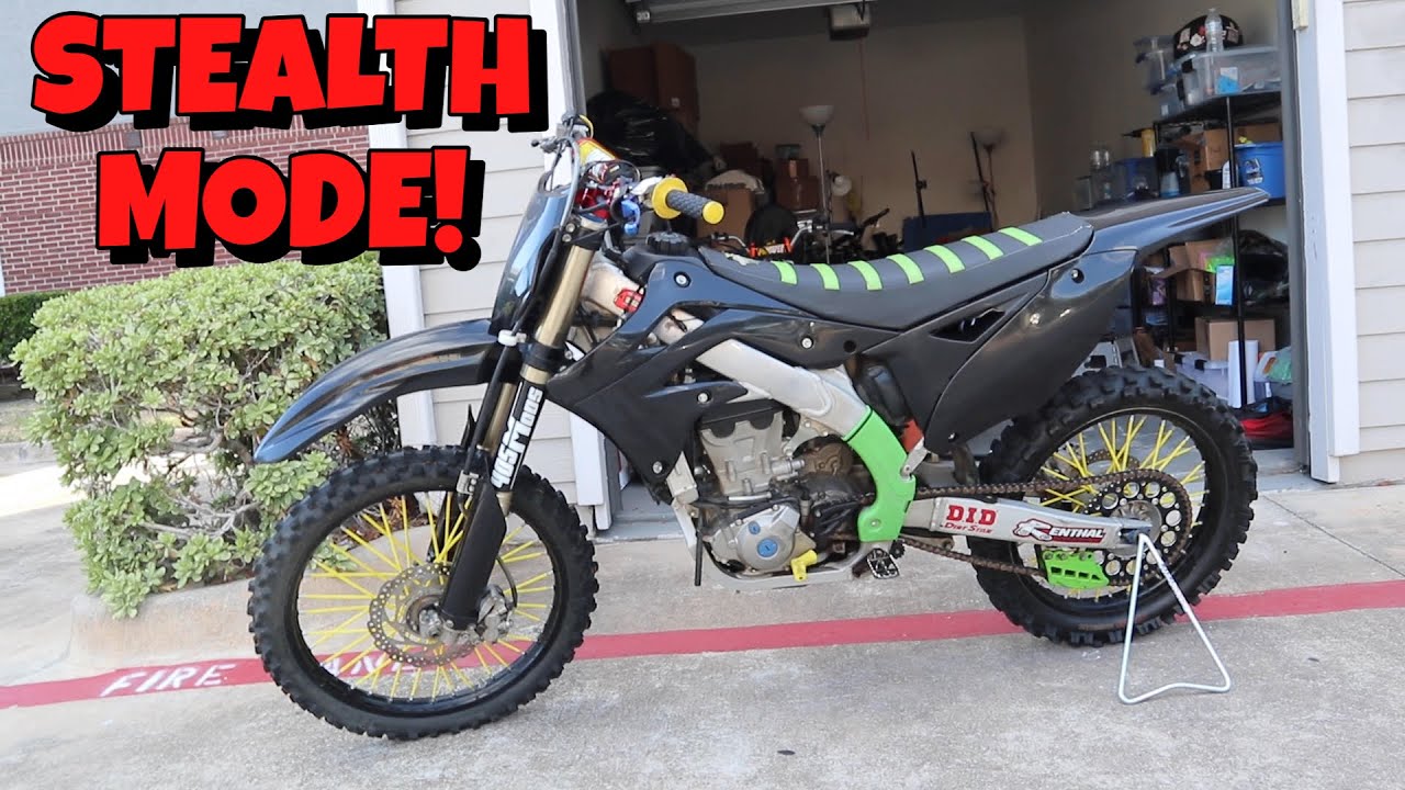 New Plastic Kit For My KX450F!