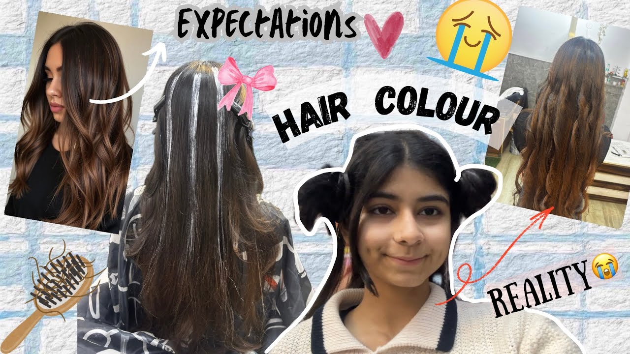 Hair Colour BALAYAGE😍😭|| Balayage finally 😱|| Khushi Jaiswal || Experience and review 