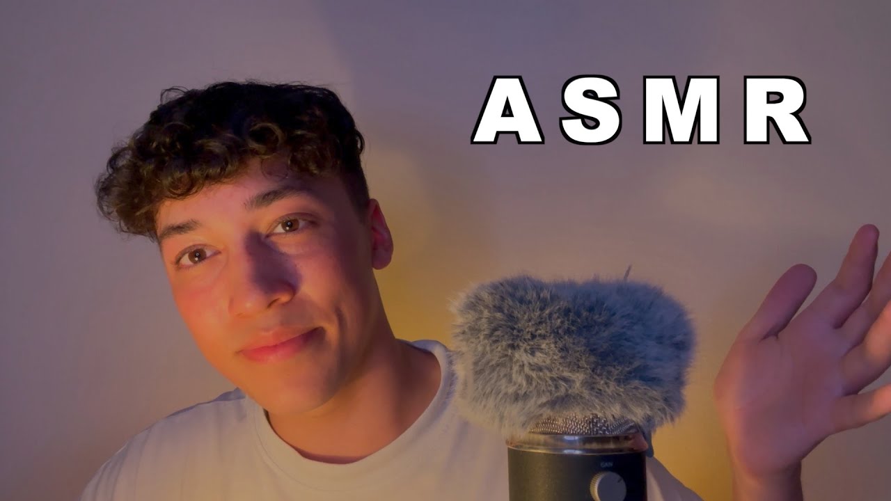 ASMR inaudible whispers and hand sounds (german)