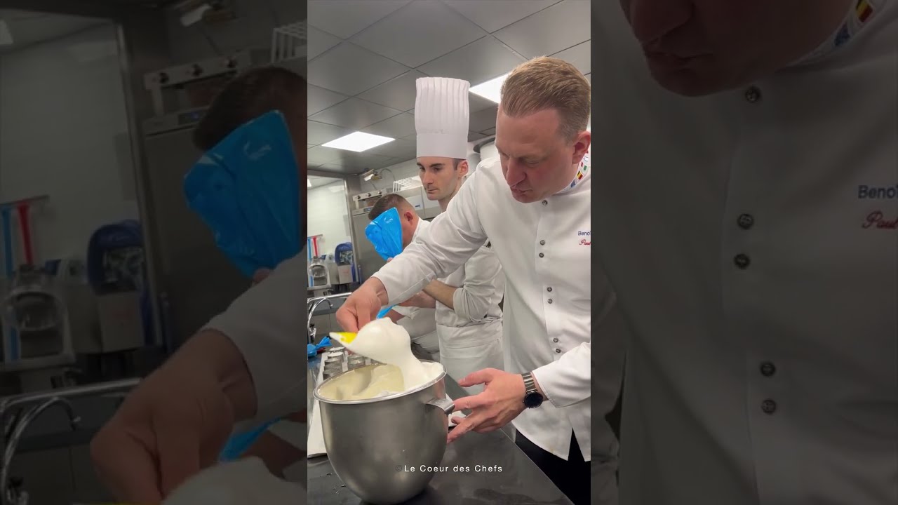 L'île flottante du restaurant Paul Bocuse, par le pâtissier Benoit Charvet 2023