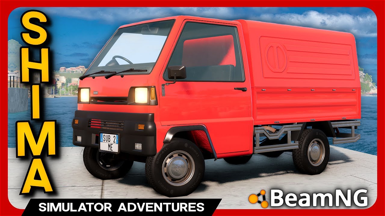 BeamNG's FIRST Kei Truck Mod! - NEW Ibishu Shima