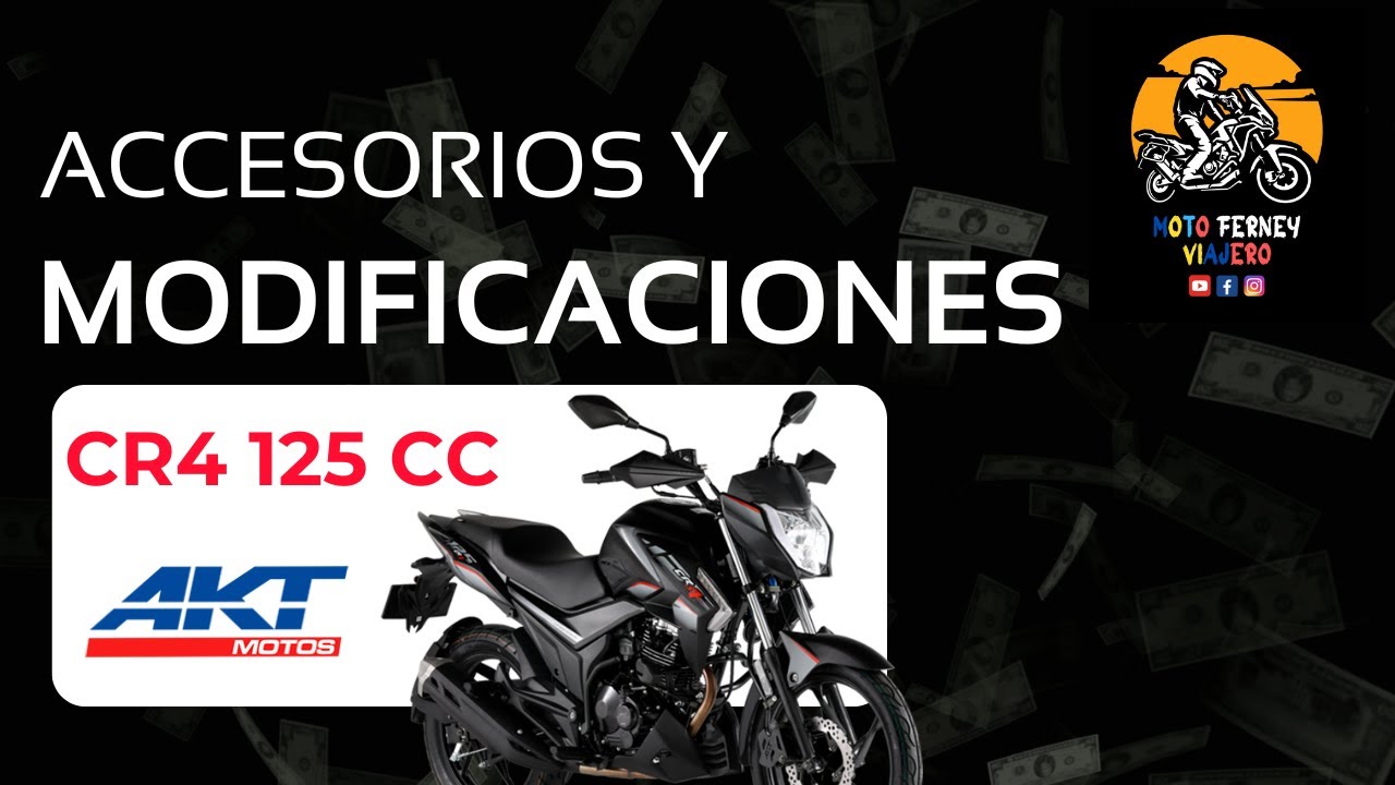 🚨 Accesorios y Modificaciones en mi CR4 125 cc 🏍️💥