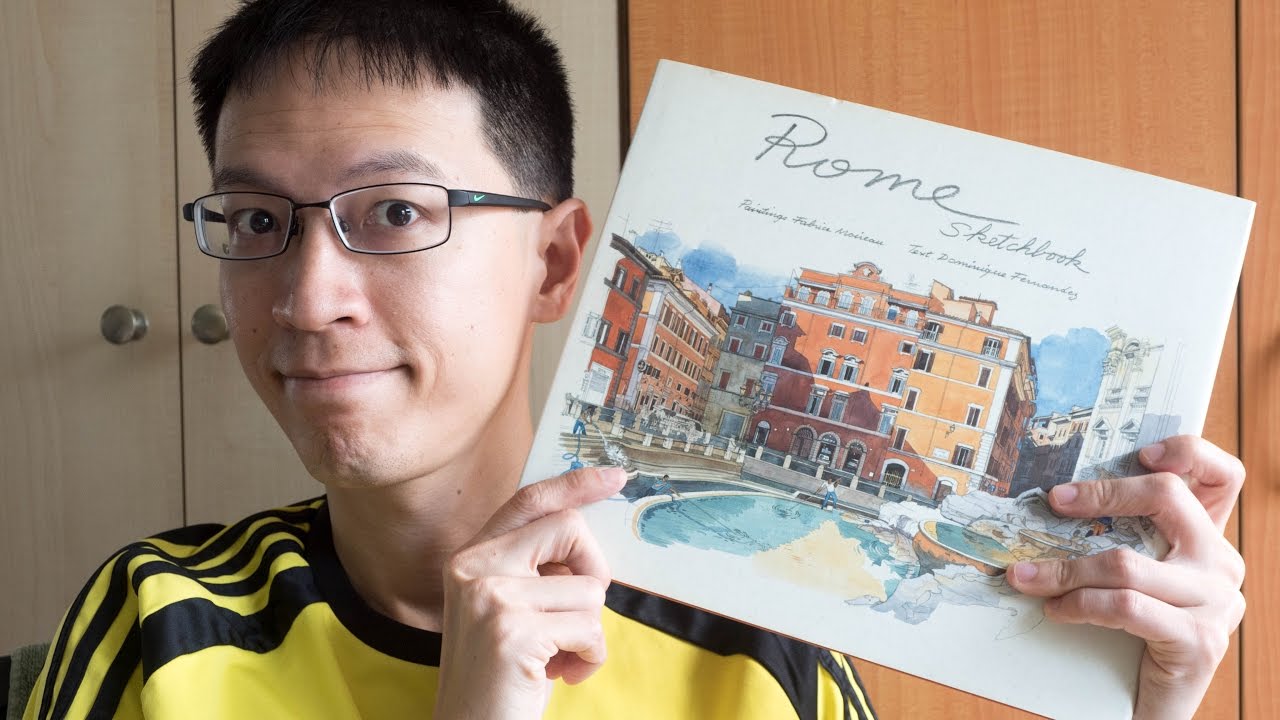 Book Review: Rome Sketchbook by Fabrice Moireau