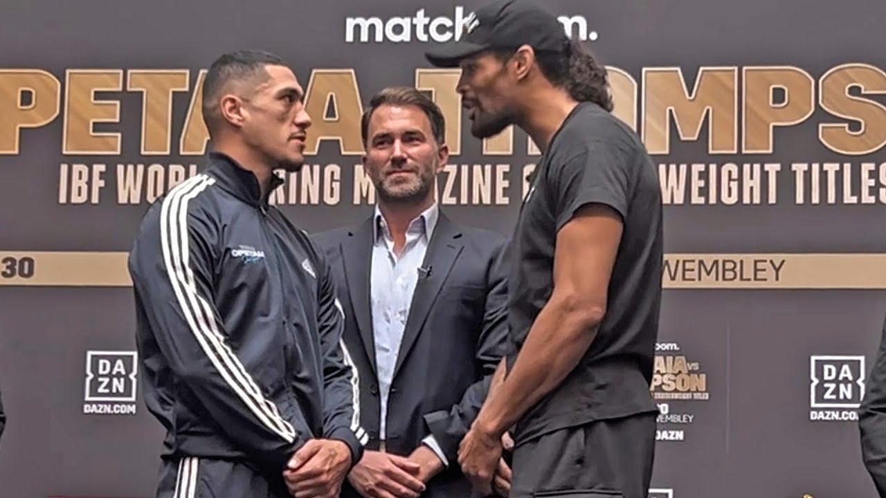 INTENSE! • Jai Opetaia Vs Jordan Thompson • FACE OFF | Matchroom Boxing & DAZN