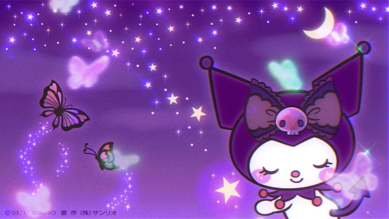 👻 kuromi themed lofi [sanrio aesthetic music] to study, chill, clean, feel good