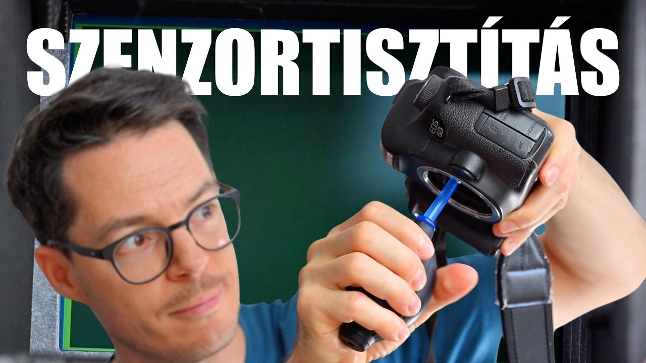 Fényképezőgép SZENZOR tisztítása: ezekre figyelj