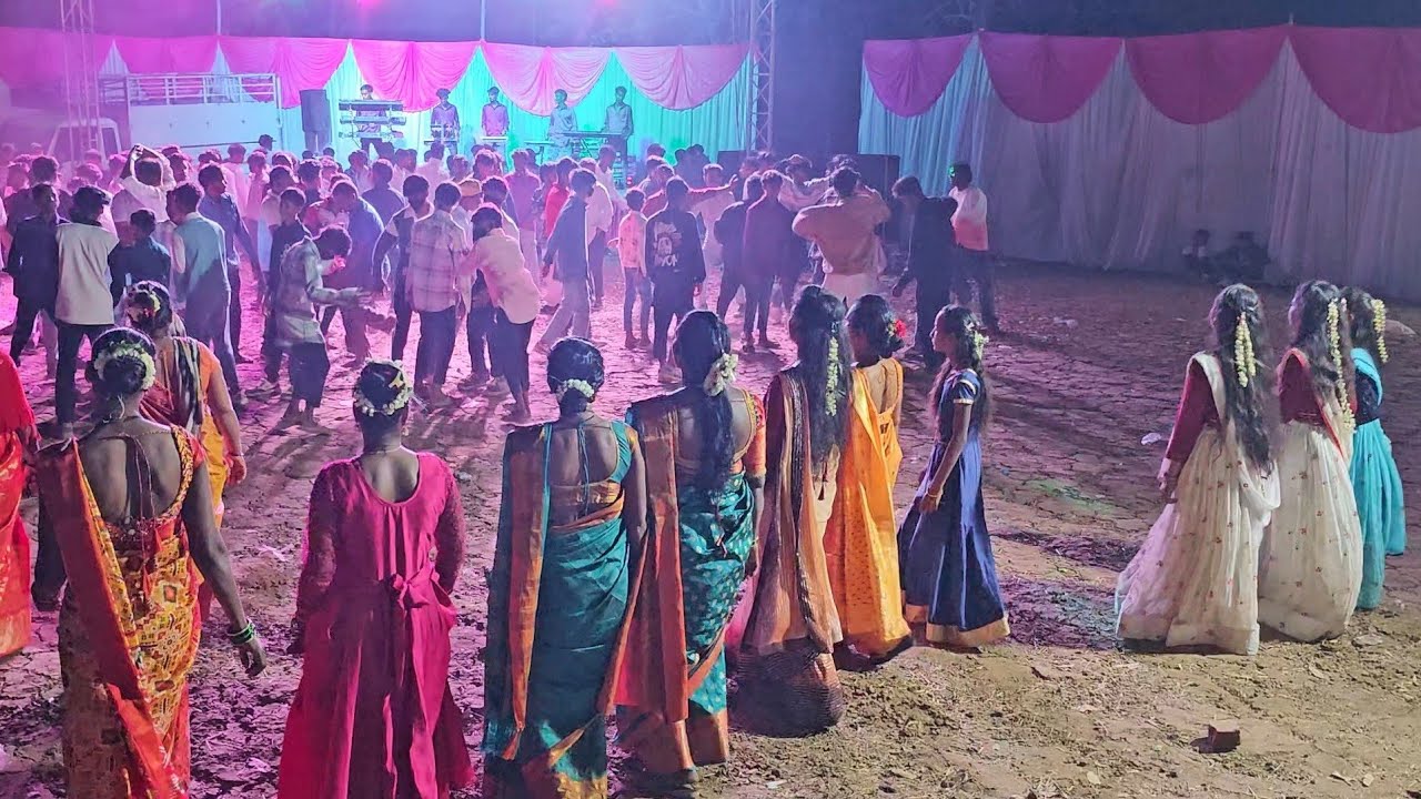आंमगाव पाटिलपाडा ‼️ Toran vel Tarpa 🎶Angel's Musical Dj Party At Aamgaon 2025
