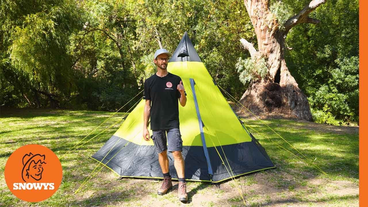 Oztent Malamoo Teepee 6 Tent - Features