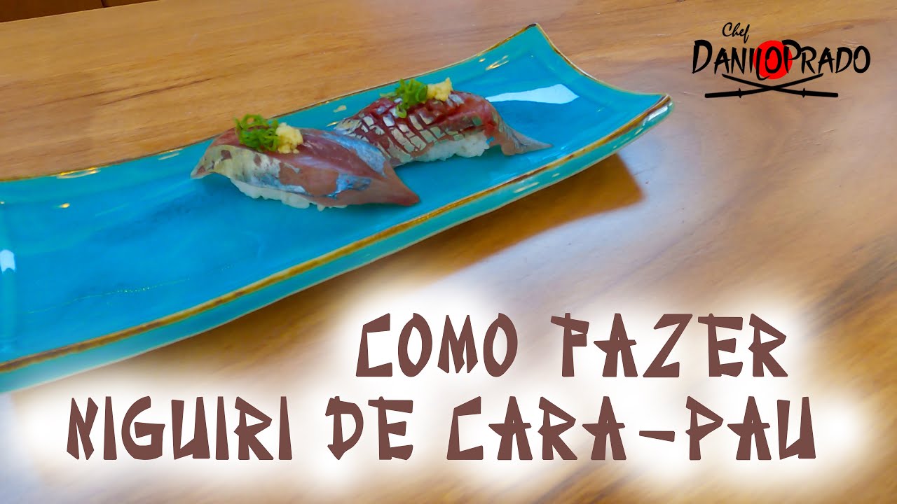 NIGIRI DE CARA PAU | COMO FAZER SUSHI