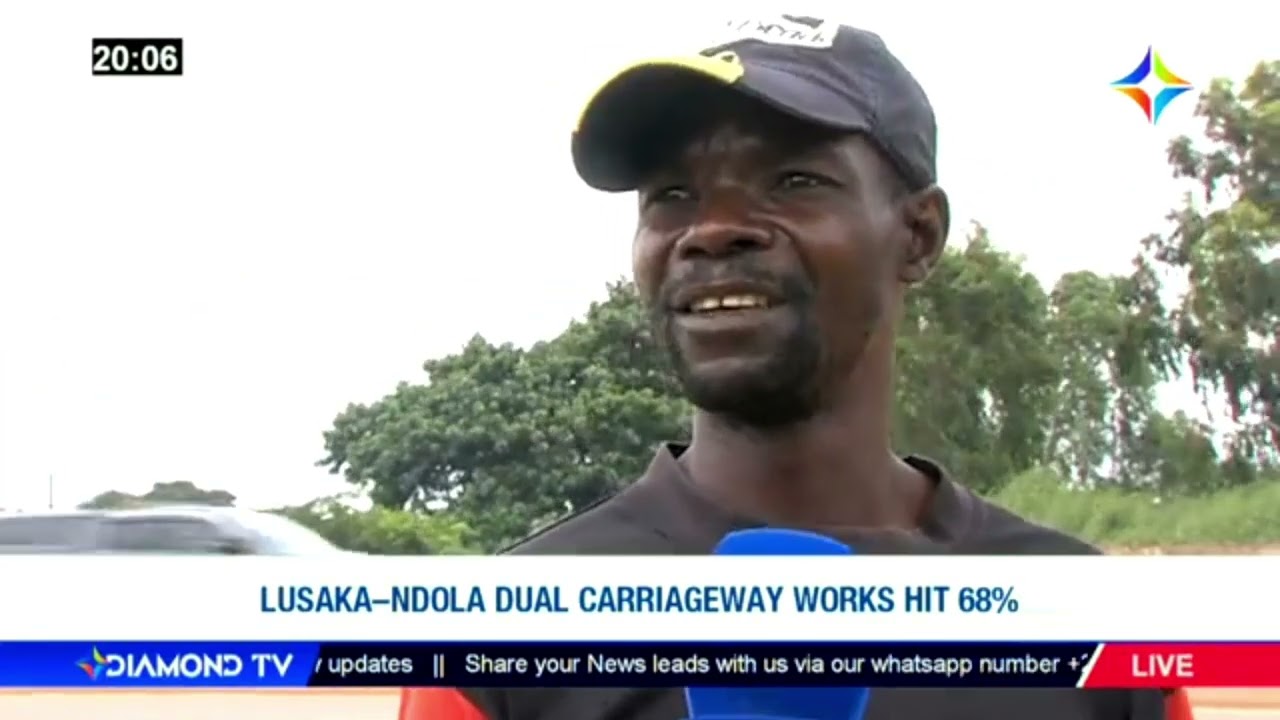LUSAKA-NDOLA DUAL CARRIAGE WAY HITS 68%