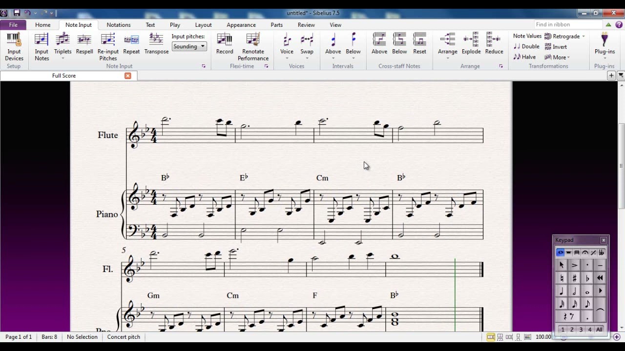 Серия обучающих уроков по Sibelius 7.5 — Плагины