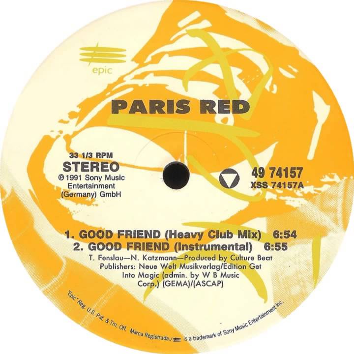 Paris Red - Good Friend (Heavy Club Mix)